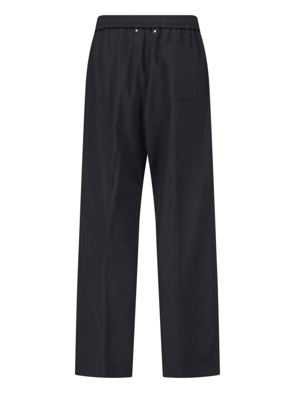 Golden Goose Black Virgin Wool Star Sweatpants Zwart