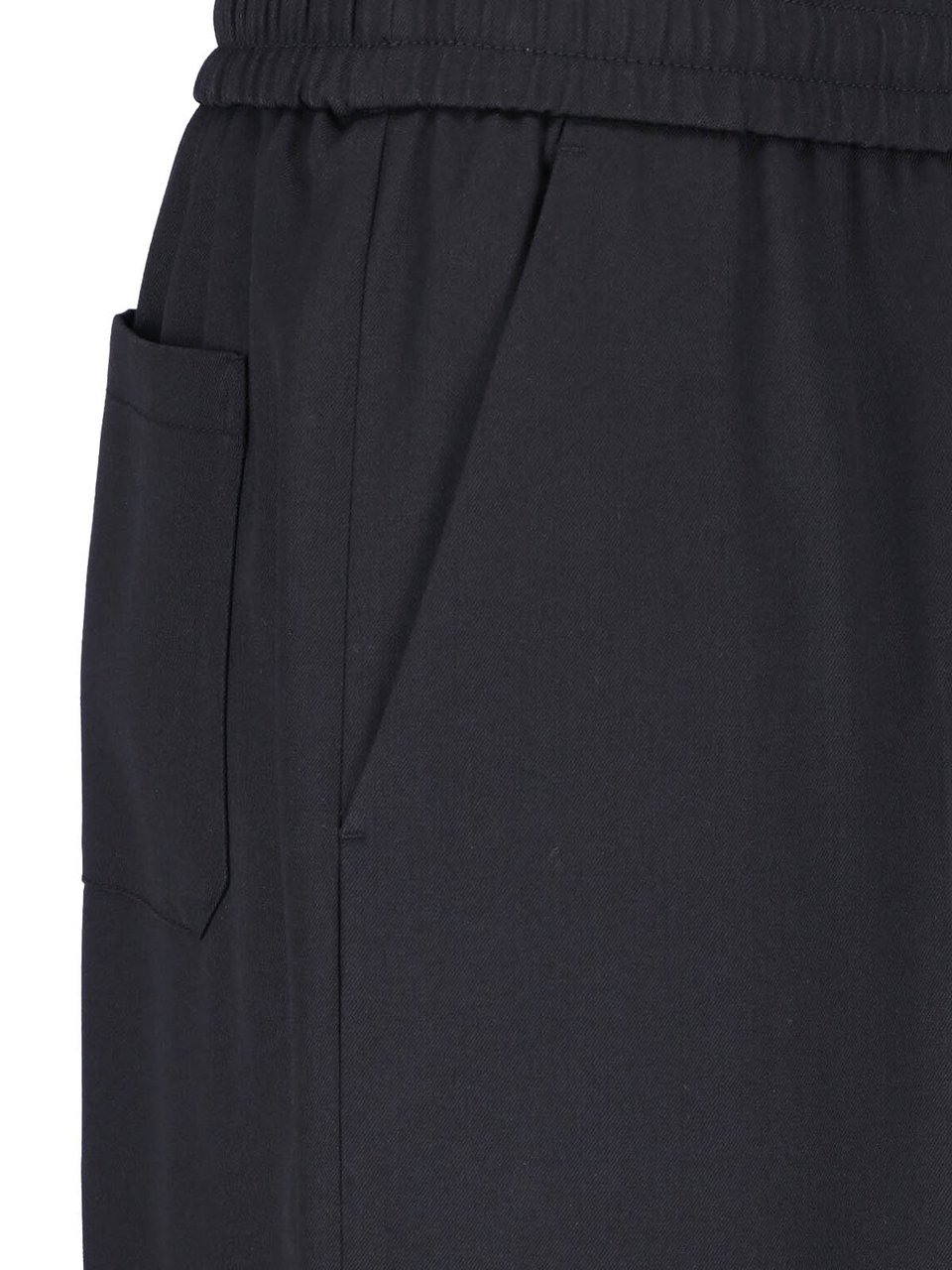 Golden Goose Black Virgin Wool Star Sweatpants Zwart
