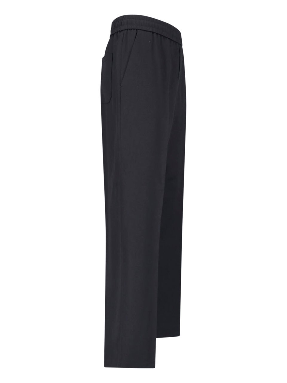 Golden Goose Black Virgin Wool Star Sweatpants Zwart