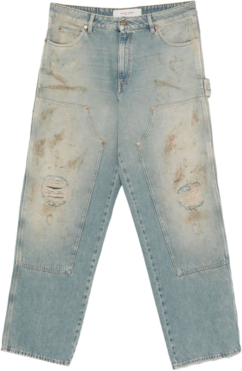 Golden Goose Golden Goose Jeans Blu Blauw