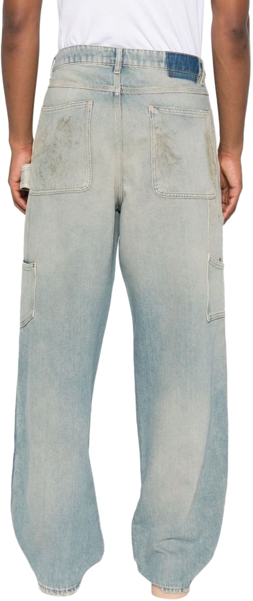 Golden Goose Jeans Clear Blue Blauw