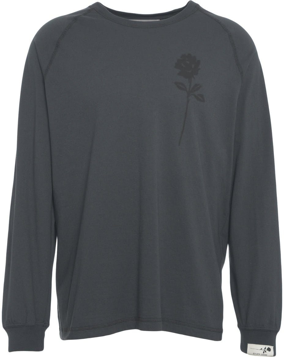 Golden Goose Sweatshirt with print Beige