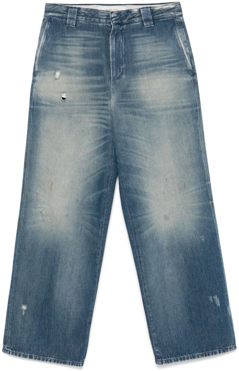 Golden Goose Golden Goose Jeans Blu Blauw