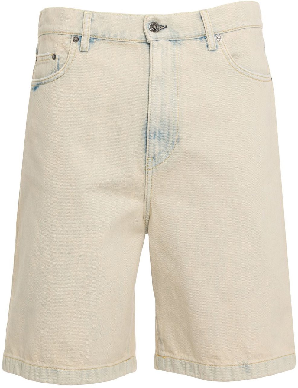 Golden Goose Denim bermuda shorts 'Phillip' Blauw