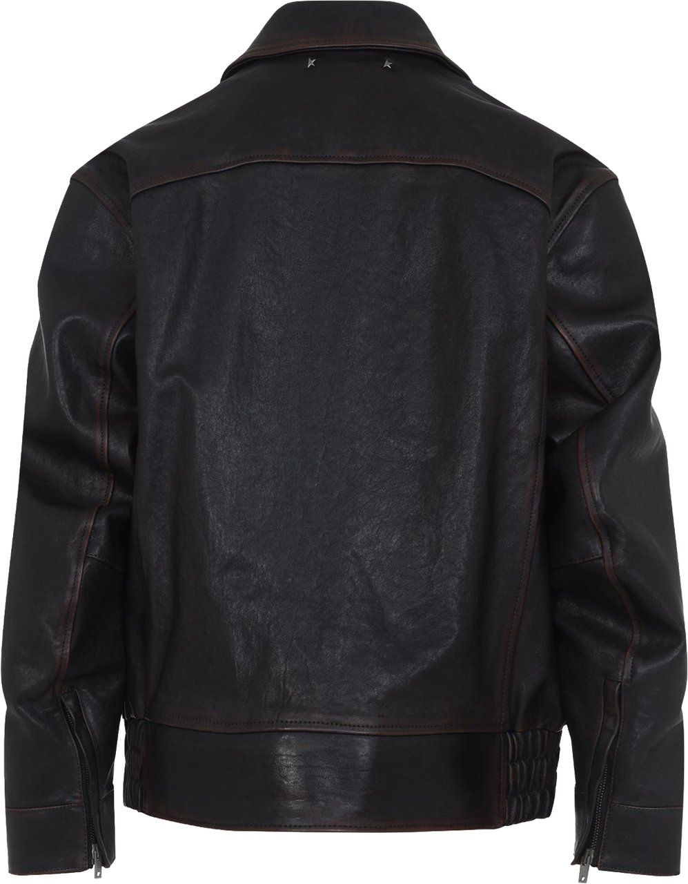 Golden Goose Golden Goose Prince Nappa Leather Bomber Jacket Divers