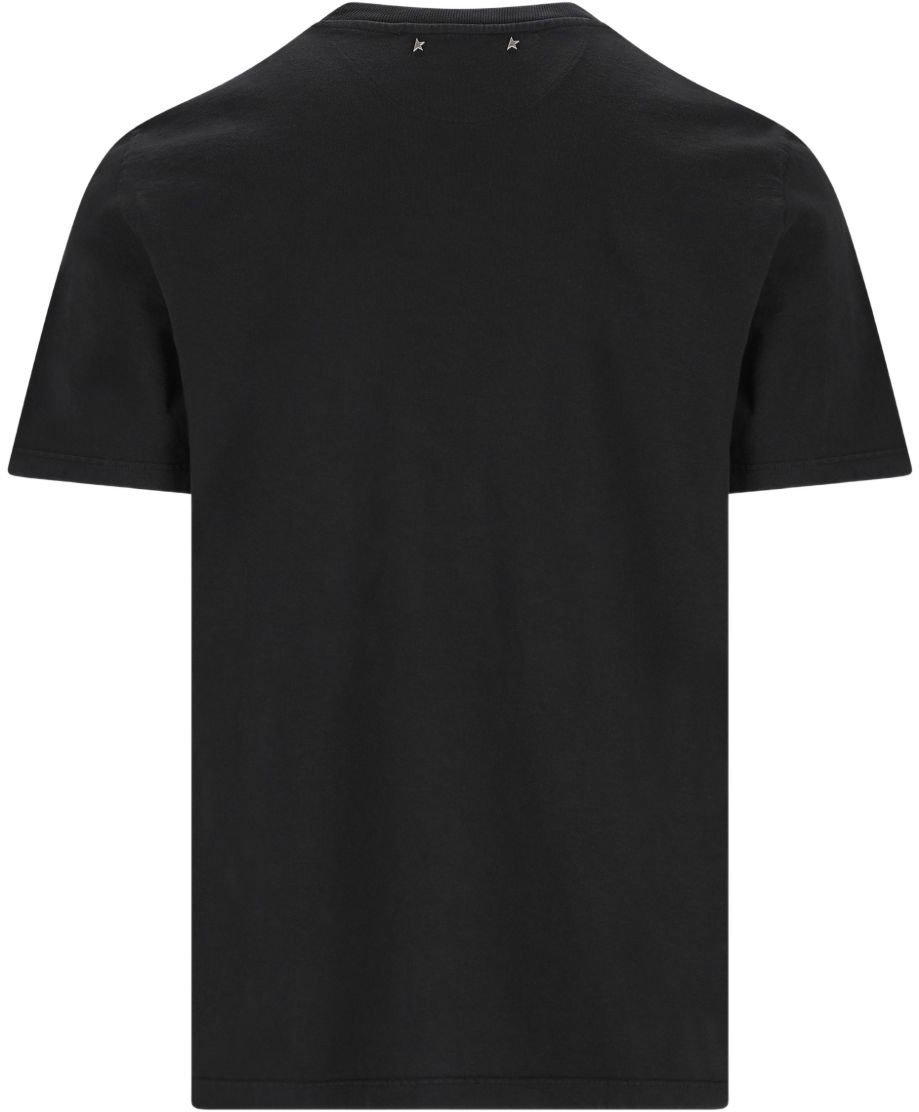 Golden Goose T-Shirts And Polos Black Zwart