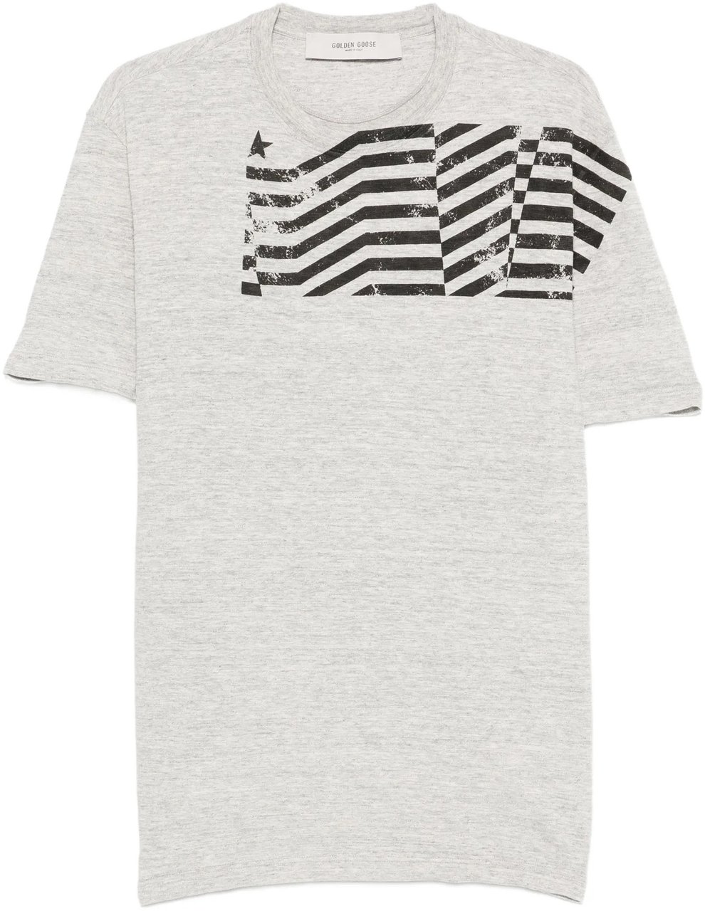 Golden Goose T-Shirts And Polos Grey Lichtgrijs