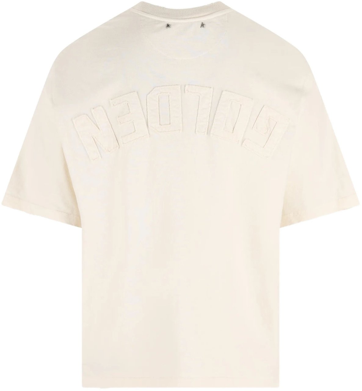 Golden Goose T-Shirts And Polos Heritage White Wit