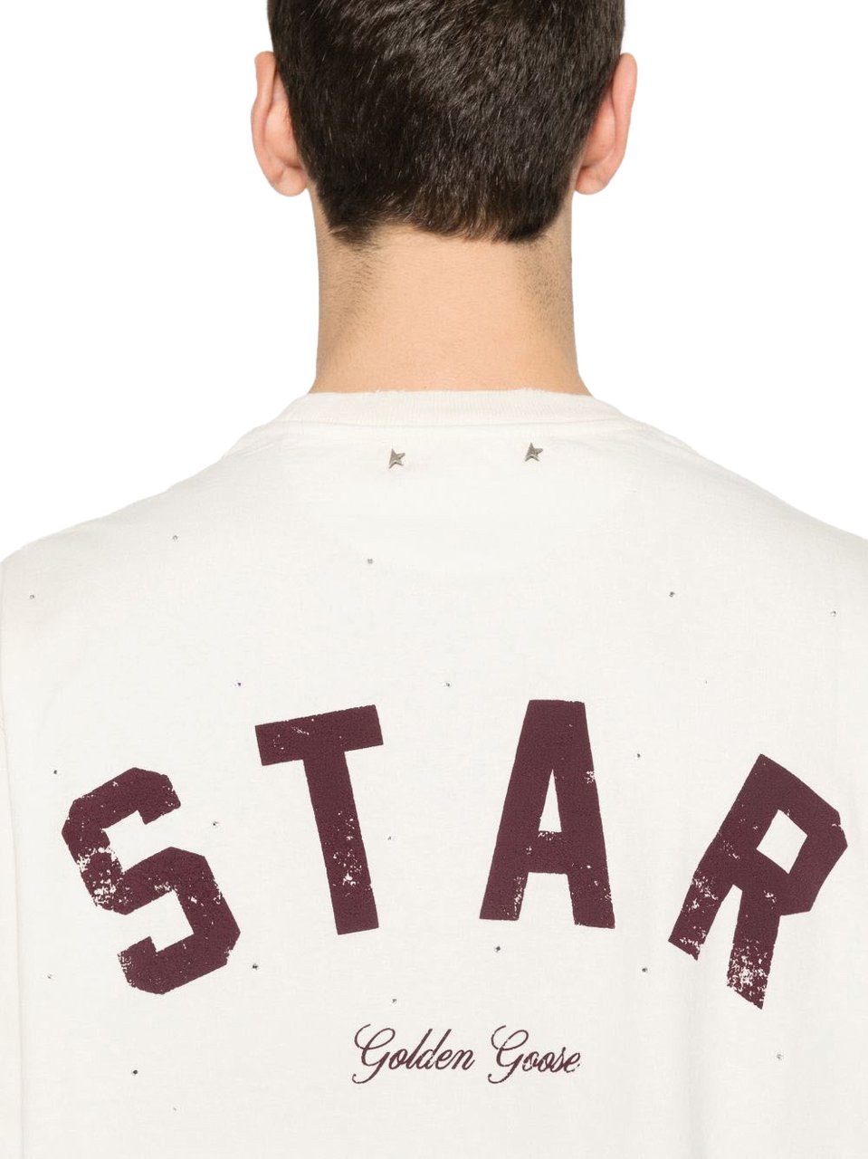 Golden Goose T-Shirts And Polos White Wit