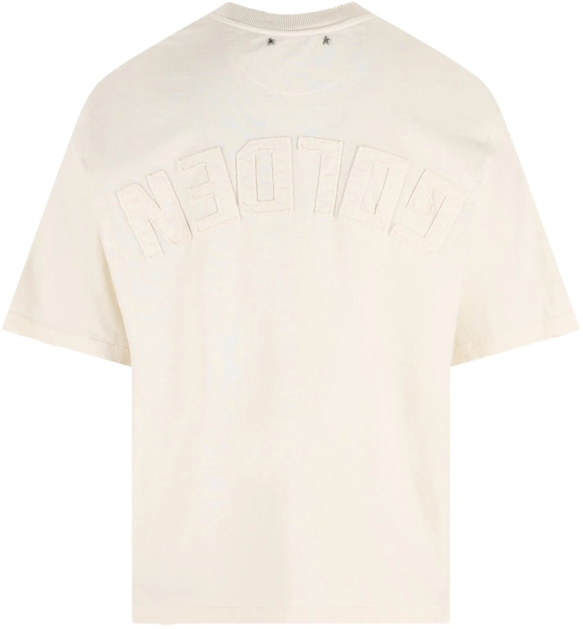 Golden Goose T-Shirts And Polos Heritage White Wit