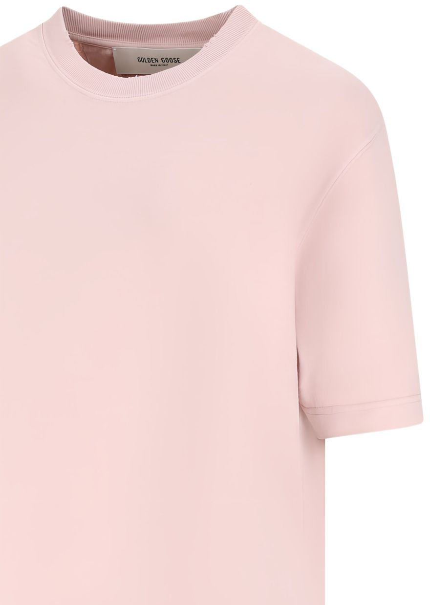 Golden Goose T-Shirts And Polos Pink Roze