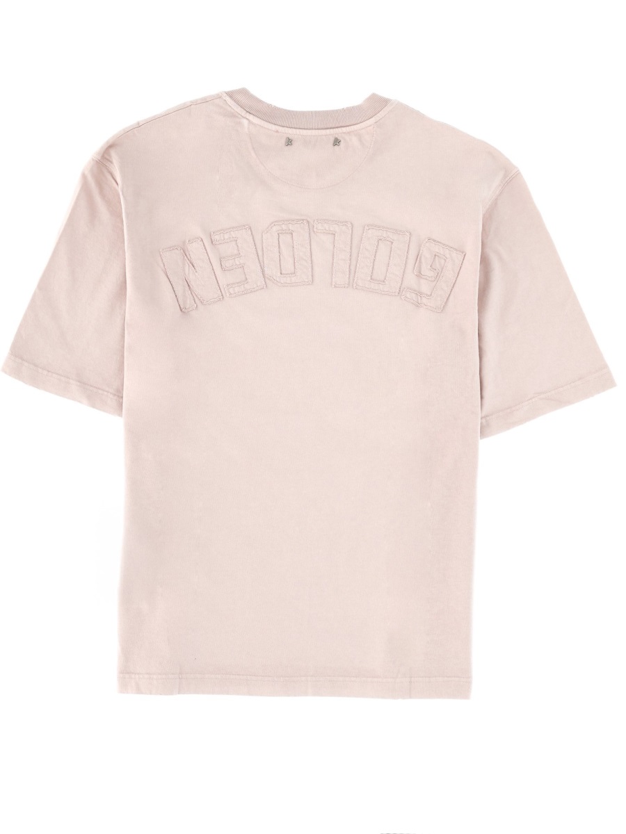 Golden Goose T-Shirts And Polos Pink Roze