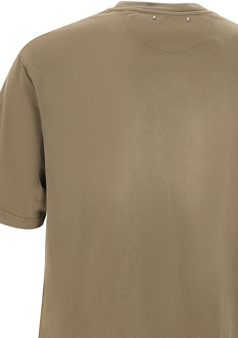 Golden Goose T-Shirts And Polos Green Donkergroen