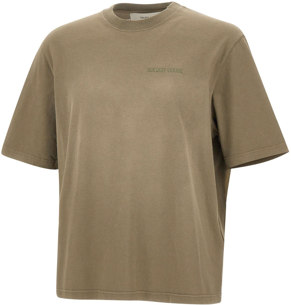 Golden Goose T-Shirts And Polos Green Groen