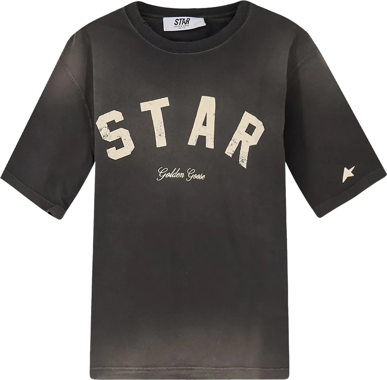 Golden Goose T-Shirts And Polos Charcoal Donkergrijs