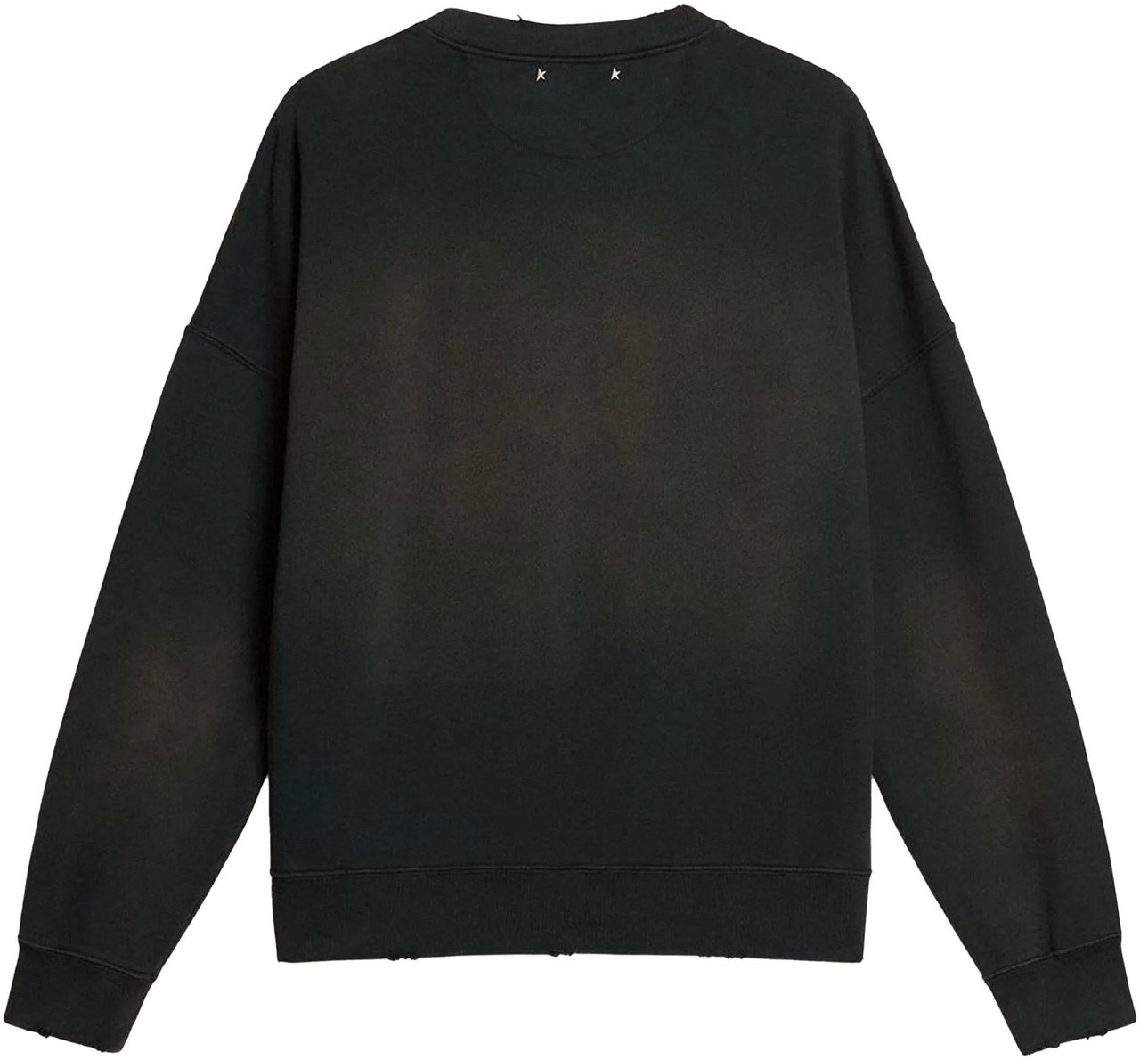 Golden Goose Sweaters Bleached Washed Black Zwart