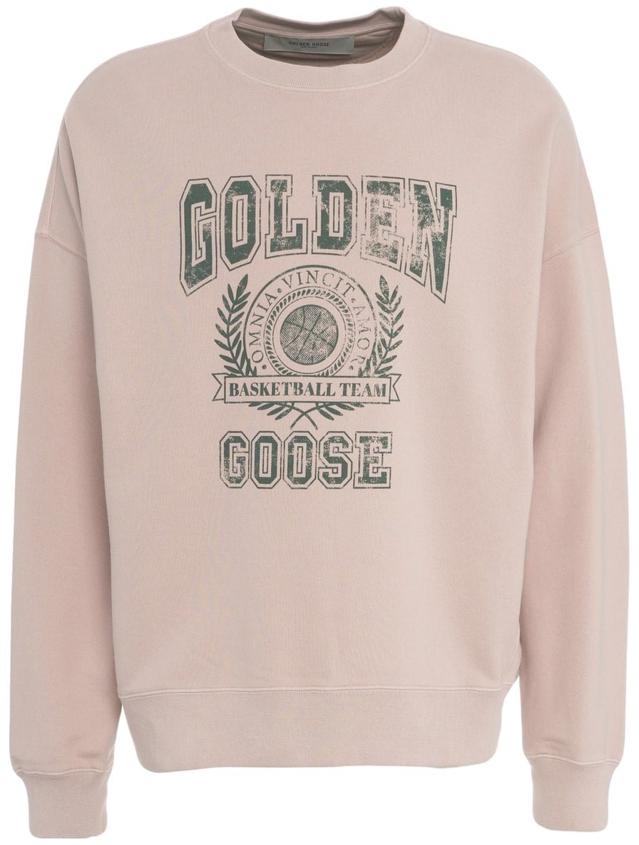 Golden Goose Sweatshirt with print Roze