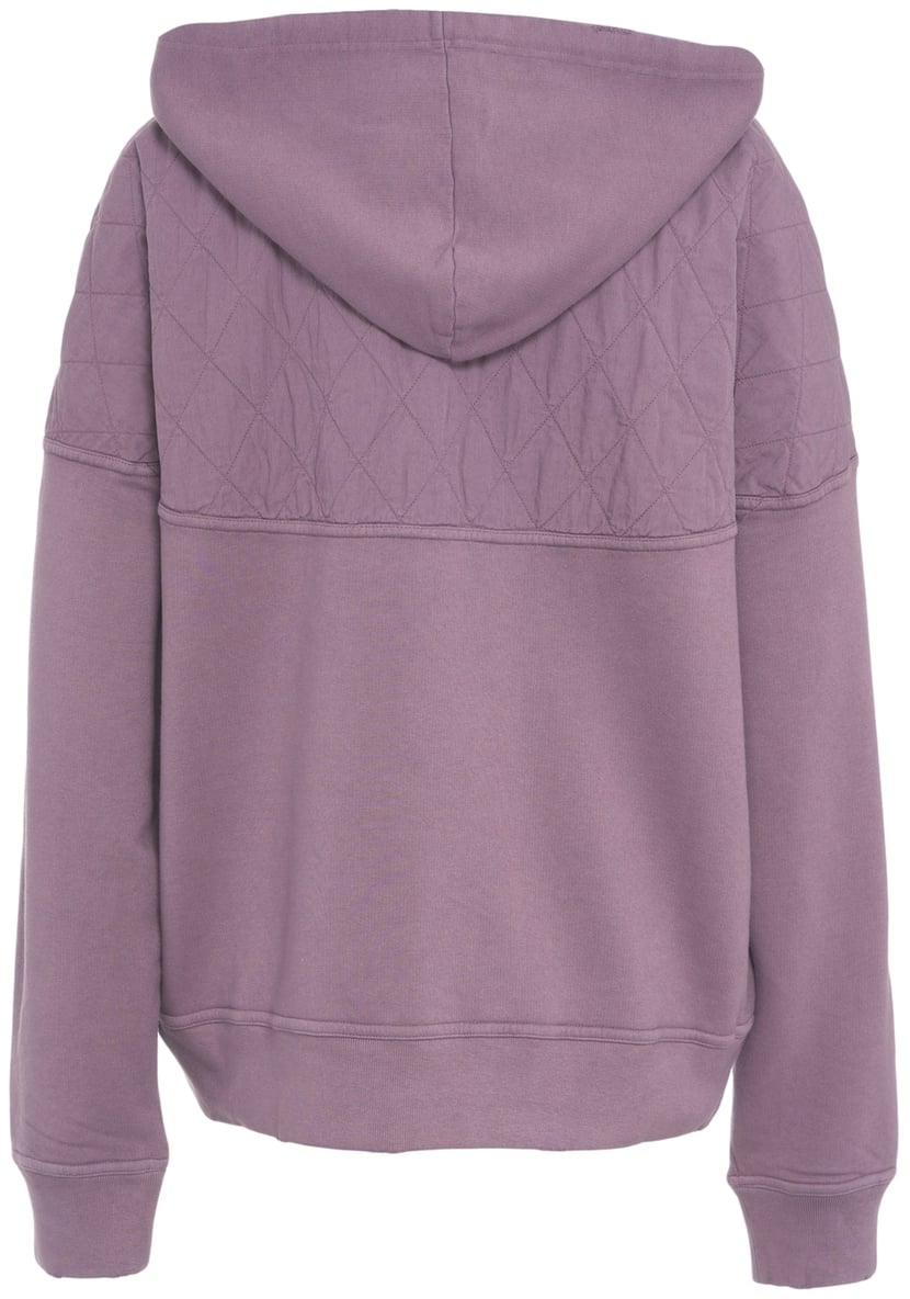 Golden Goose Felpa con cappuccio e dettaglio trapuntato Paars