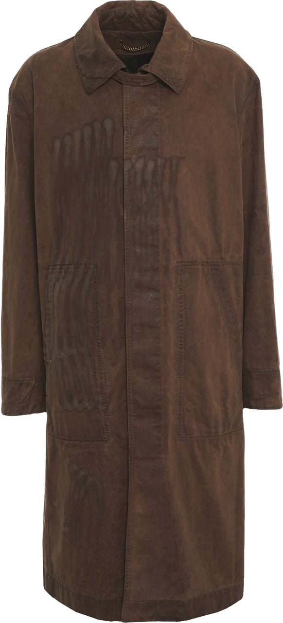 Golden Goose Waxed coat 'Phil' Bruin