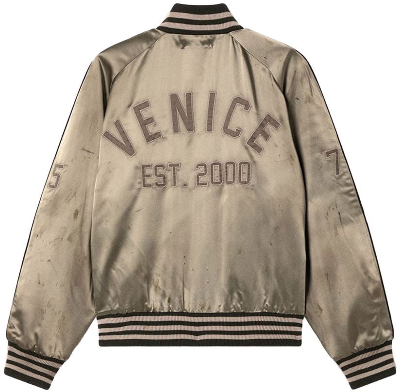 Golden Goose Coats Green Beige