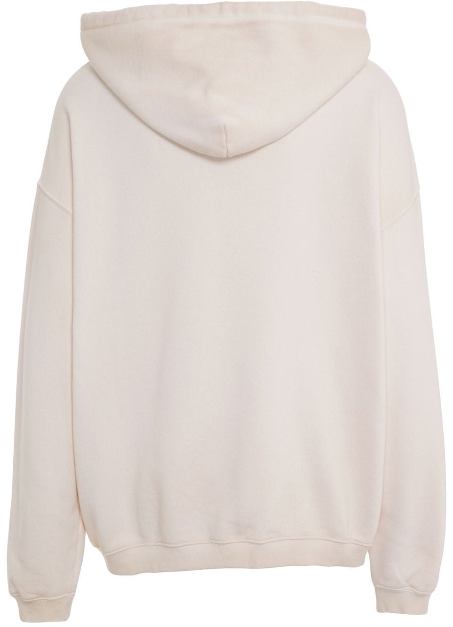 Golden Goose Hoodie with logo Beige