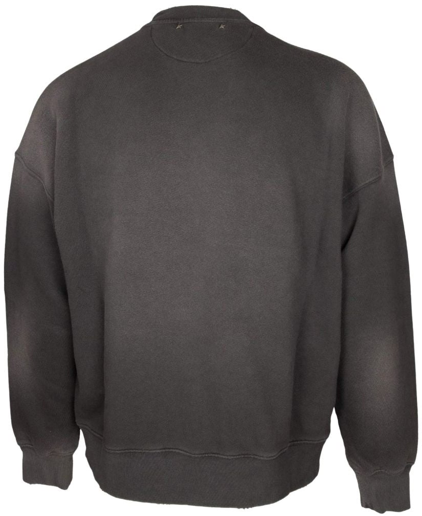 Golden Goose Sweaters Grigio Scuro Donkergrijs