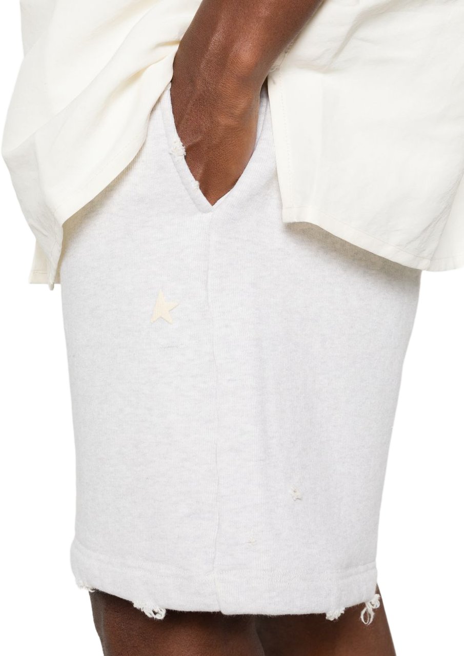 Golden Goose Shorts Grey Lichtgrijs