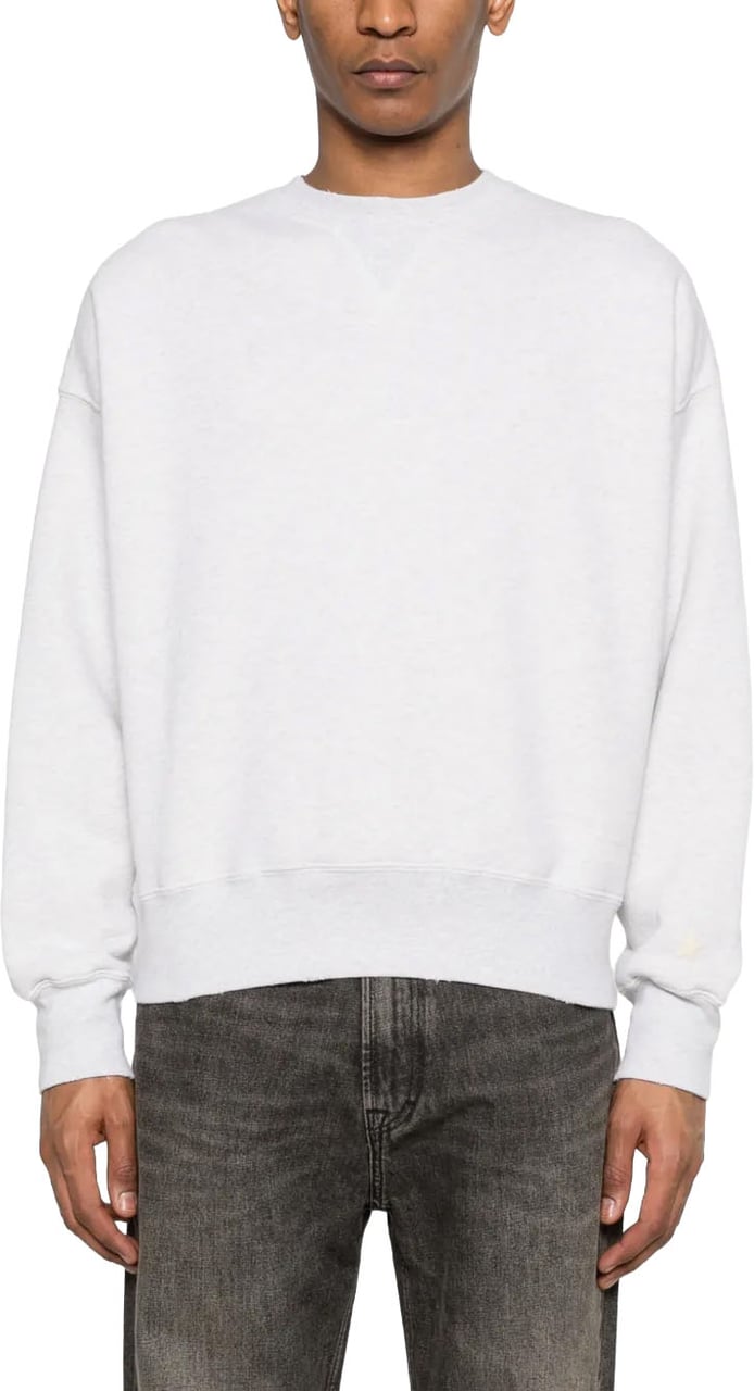 Golden Goose Sweaters Vintage Gray Wit