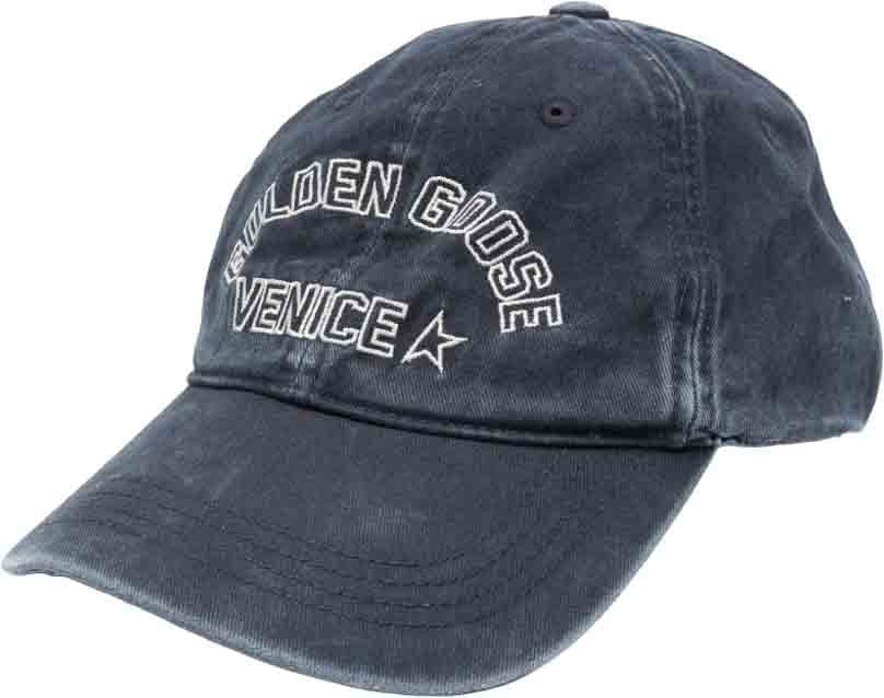 Golden Goose Hats Navy Navy
