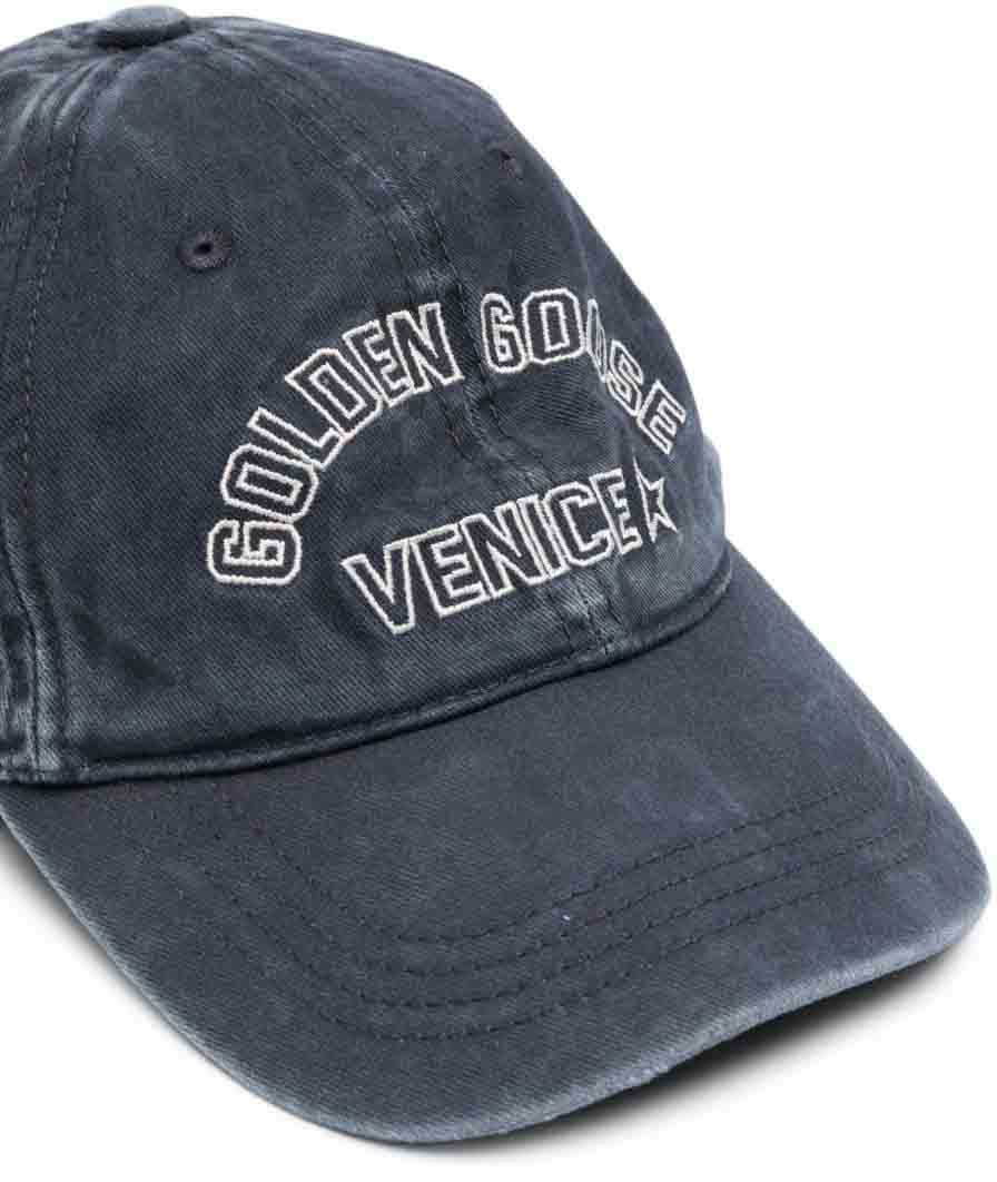 Golden Goose Hats Navy Navy