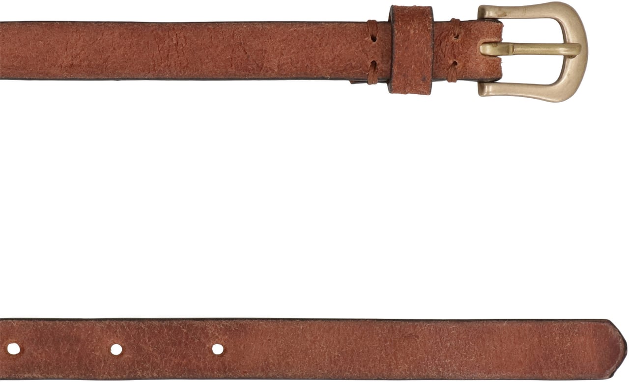 Golden Goose Trinidad belt in leather Bruin
