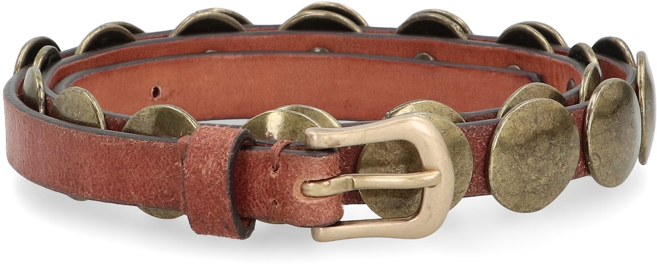 Golden Goose Trinidad belt in leather Bruin