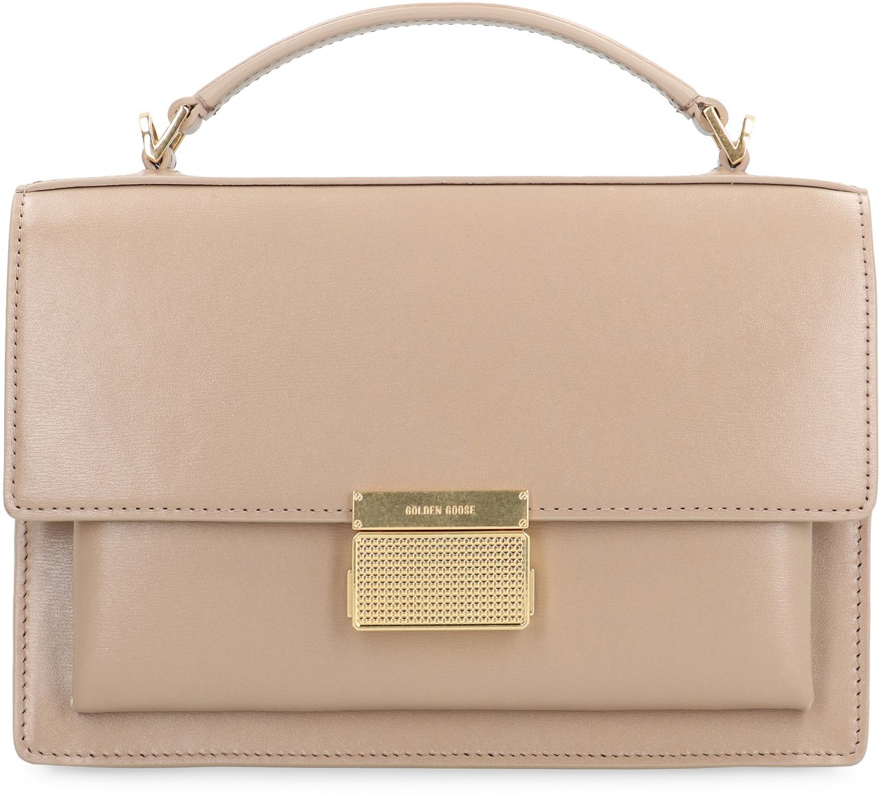 Golden Goose Venezia leather crossbody bag Beige