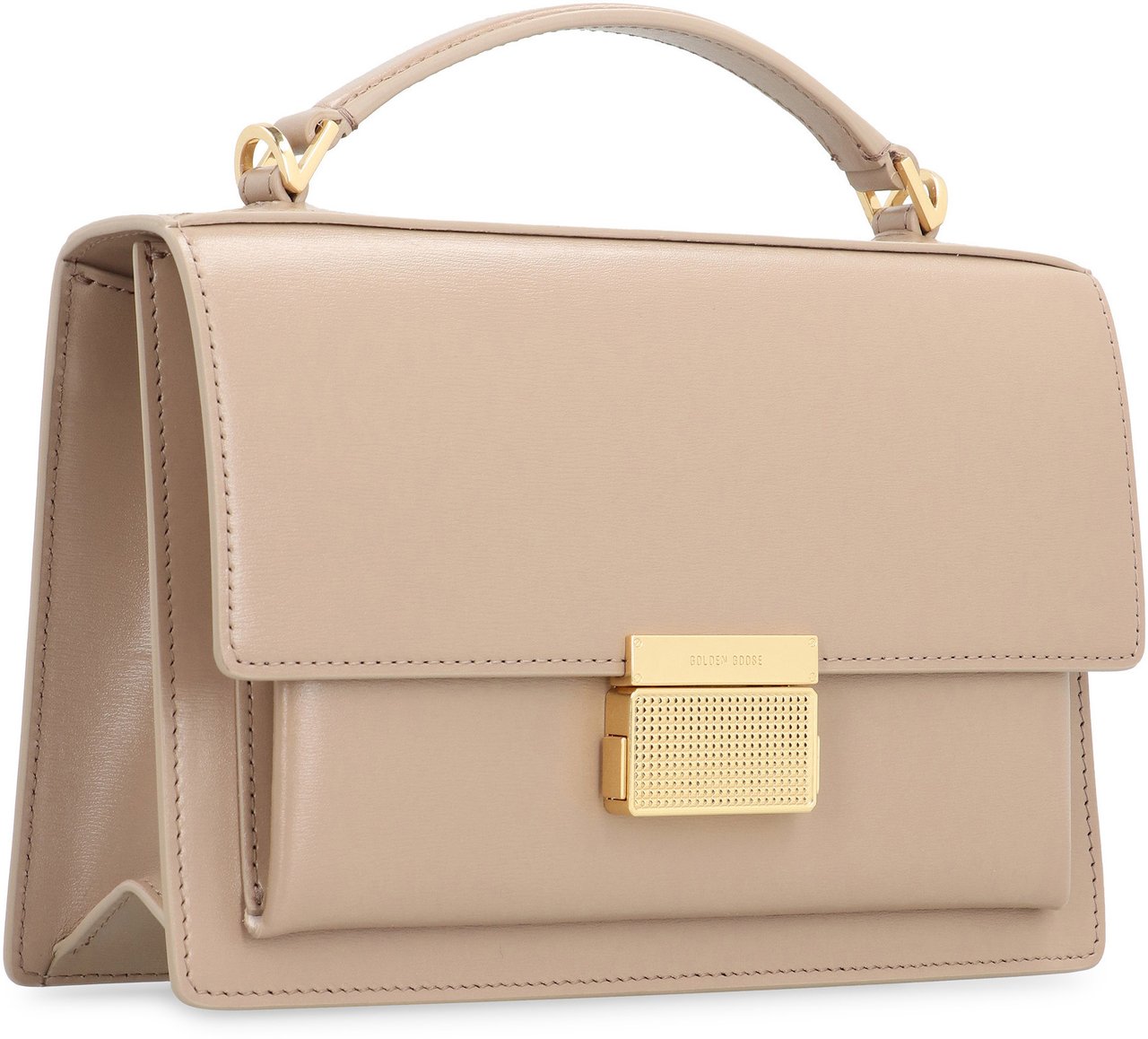 Golden Goose Venezia leather crossbody bag Beige