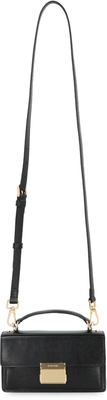 Golden Goose Venezia leather mini crossbody bag Zwart