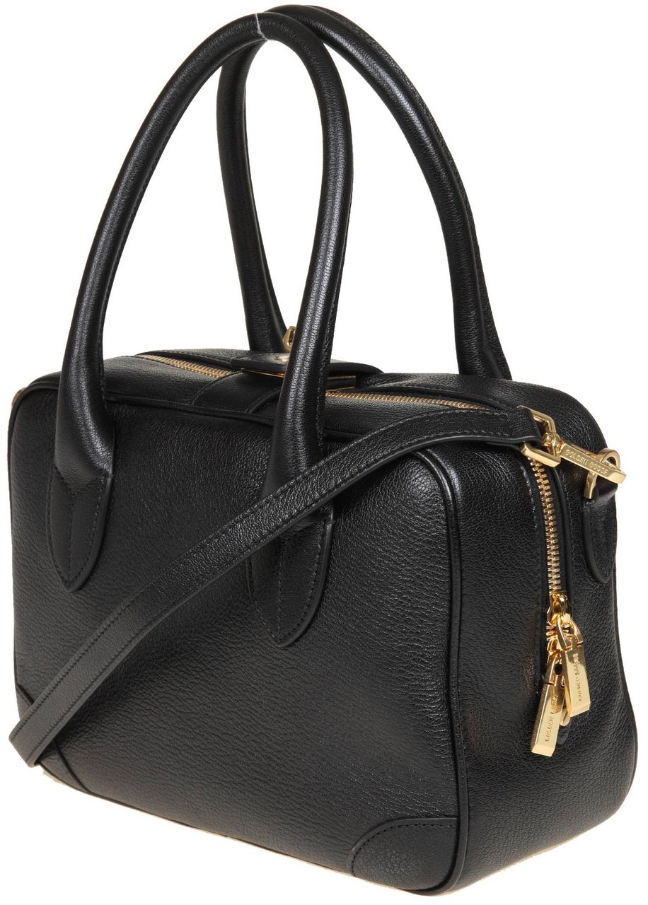 Golden Goose Golden goose black leather waist bag Zwart