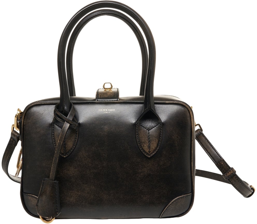 Golden Goose Borsa a mano 'Vita' Zwart