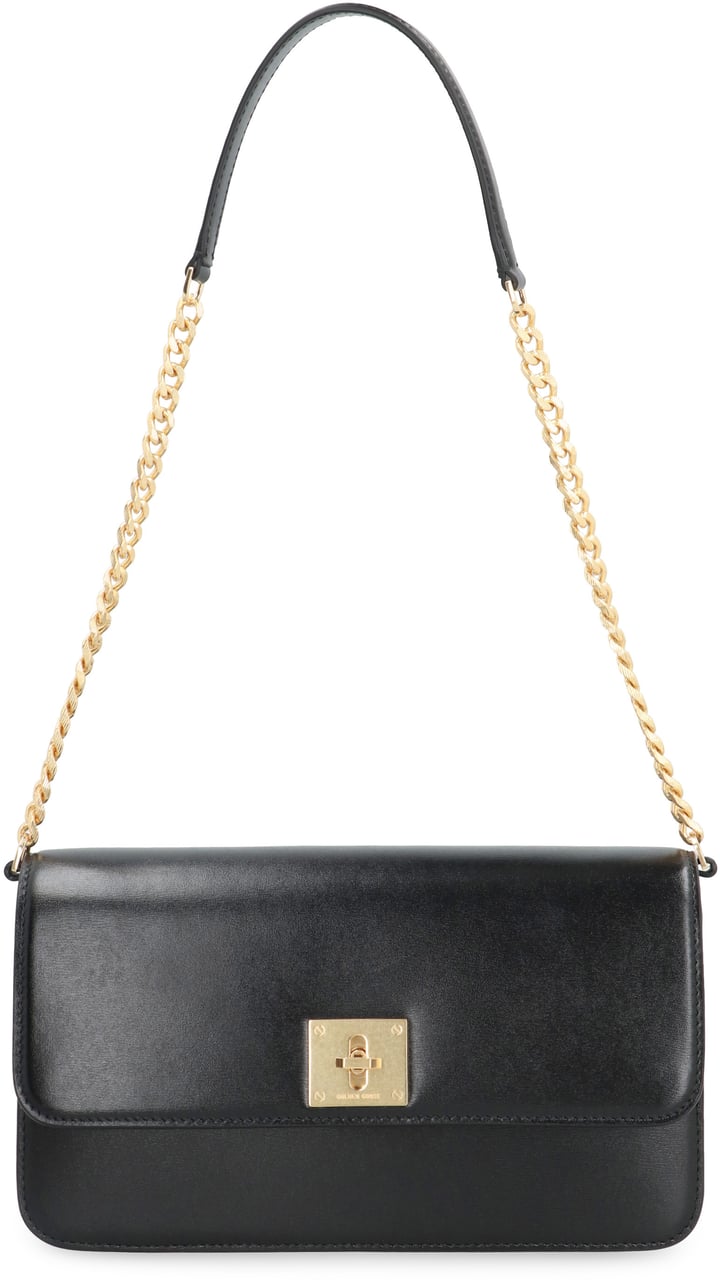Golden Goose Gioia leather shoulder bag Zwart