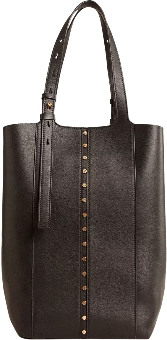 Golden Goose Shopping Smooth Calfskin Leather Zwart