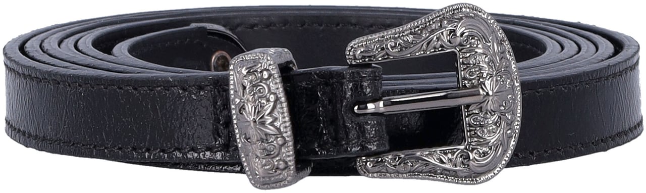 Golden Goose Belt New Tex Nero Zwart