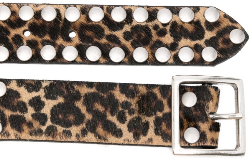 Golden Goose Belts Brown Bruin