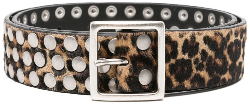 Golden Goose Belts Brown Bruin