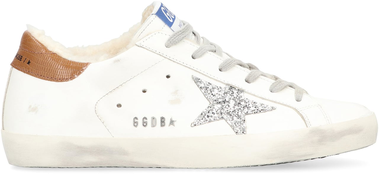 Golden Goose Sneakers low-top Super Star Wit