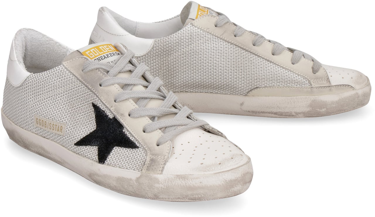 Golden Goose Superstar leather low-top sneakers Beige