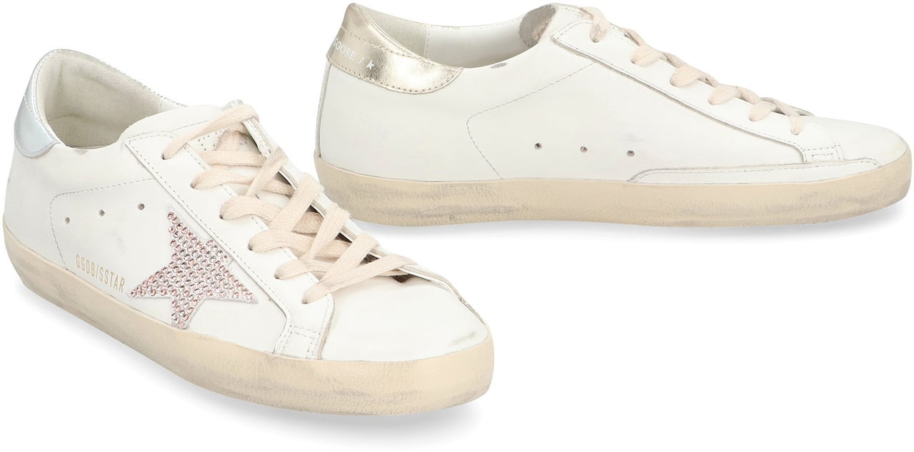 Golden Goose Super-Star low-top sneakers Wit