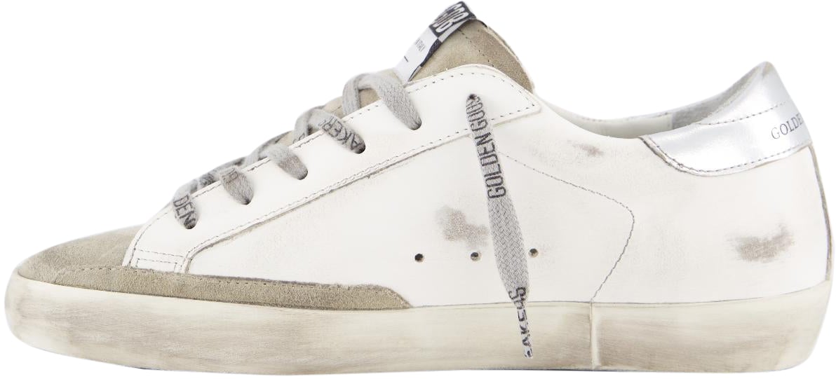 Golden Goose Dames Super-Star Sneaker Wit/Zebra Wit