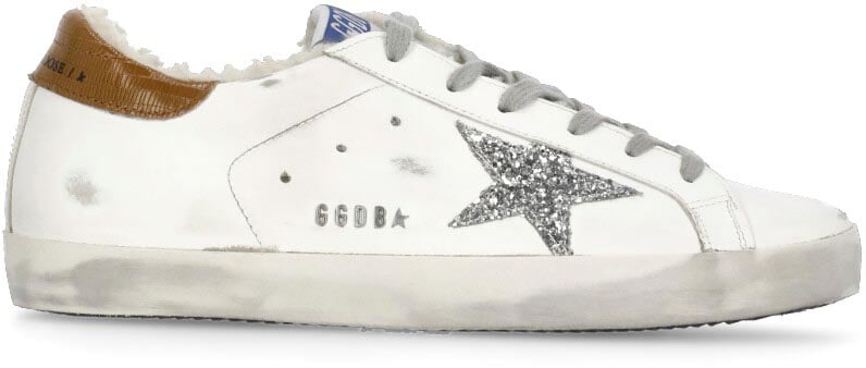 Golden Goose Sneakers Whitesilvertaupebeige Wit