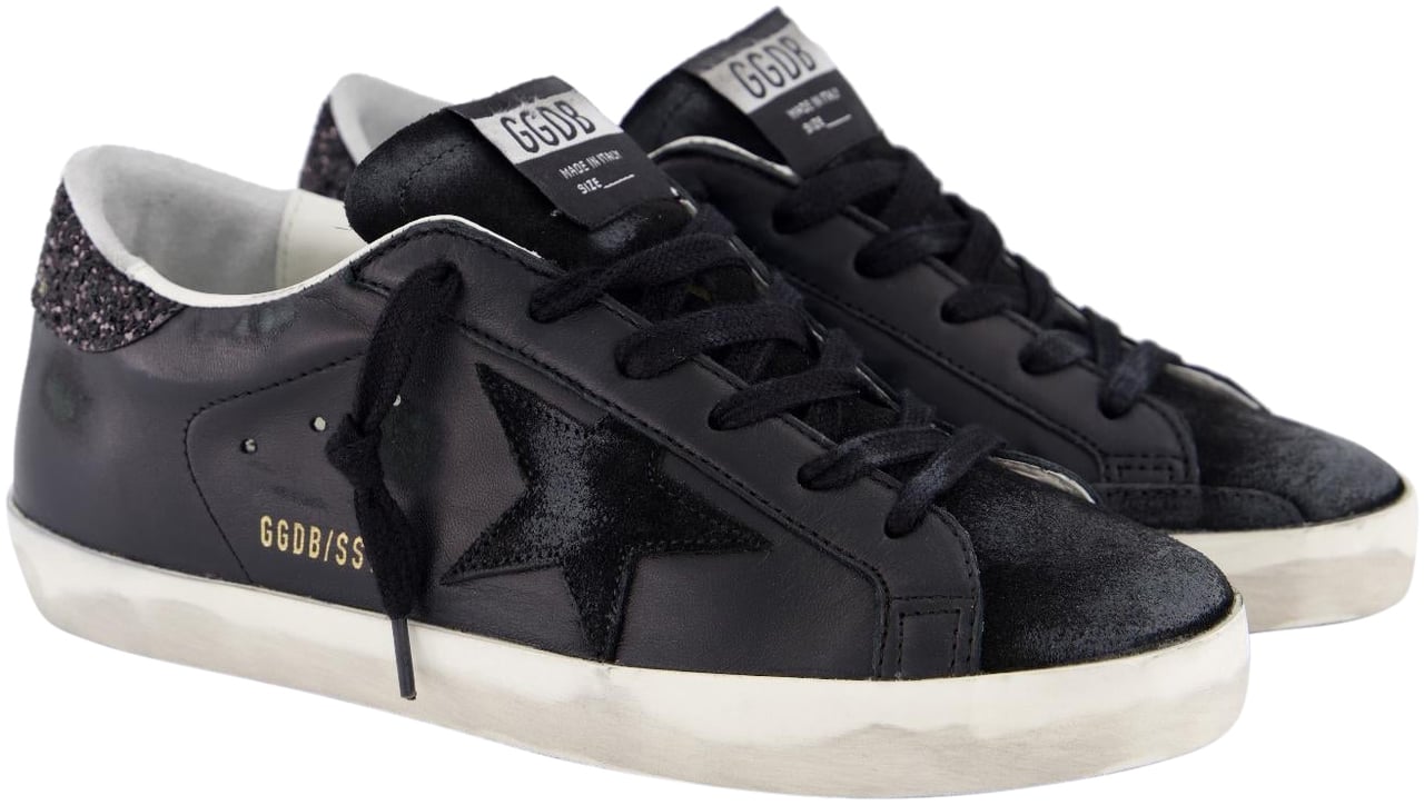 Golden Goose Dames Super-Star Sneaker Zwart Zwart