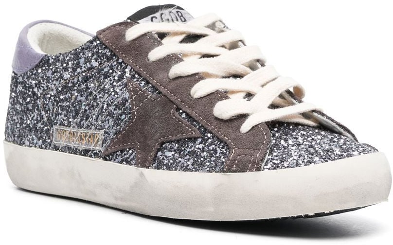 Golden Goose Sneakers Lighy Antracitepurplegrey Paars