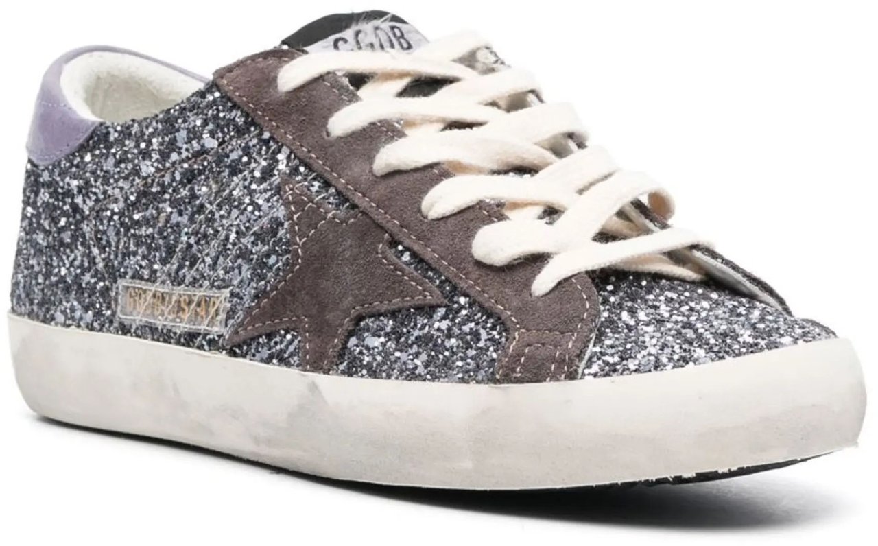 Golden Goose Sneakers Light Anthra/Purple/Grey Donkergrijs